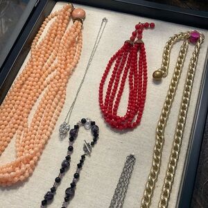 Set of 6 Vintage Necklaces